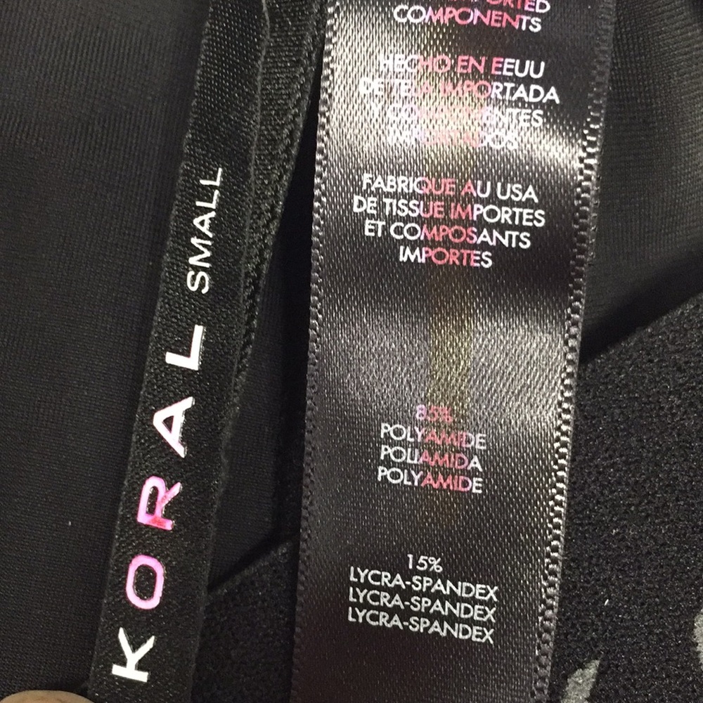 KORAL sz S Aden Black lustrous midrise legging - Picture 4 of 9
